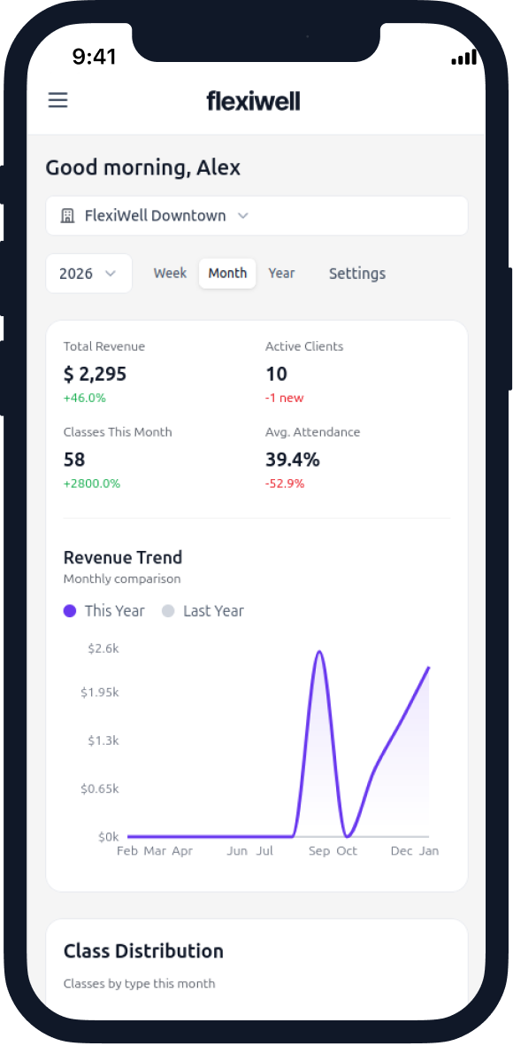 FlexiWell Mobile App